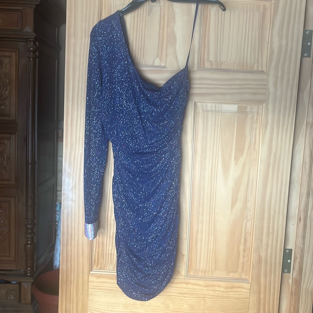City studio off the shoulder mini dress